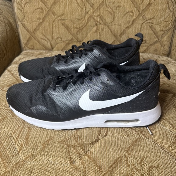 Size 14 - Nike Air Max Tavas Black Pre-Owned - Picture 1 of 6